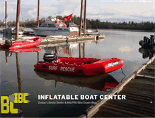 Tablet Screenshot of inflatableboatworks.com